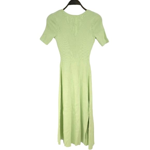 Maje Ribbed Midi Dress - Picture 5 of 16